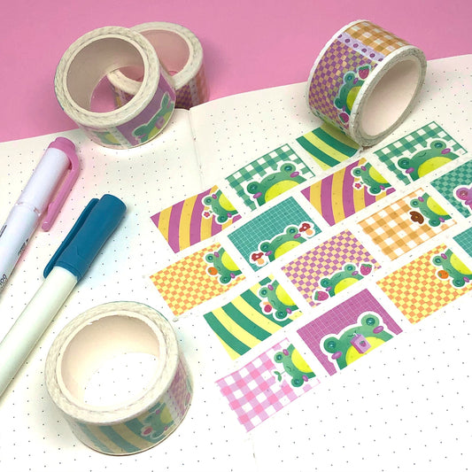 Froggy Stamp Washi Tape